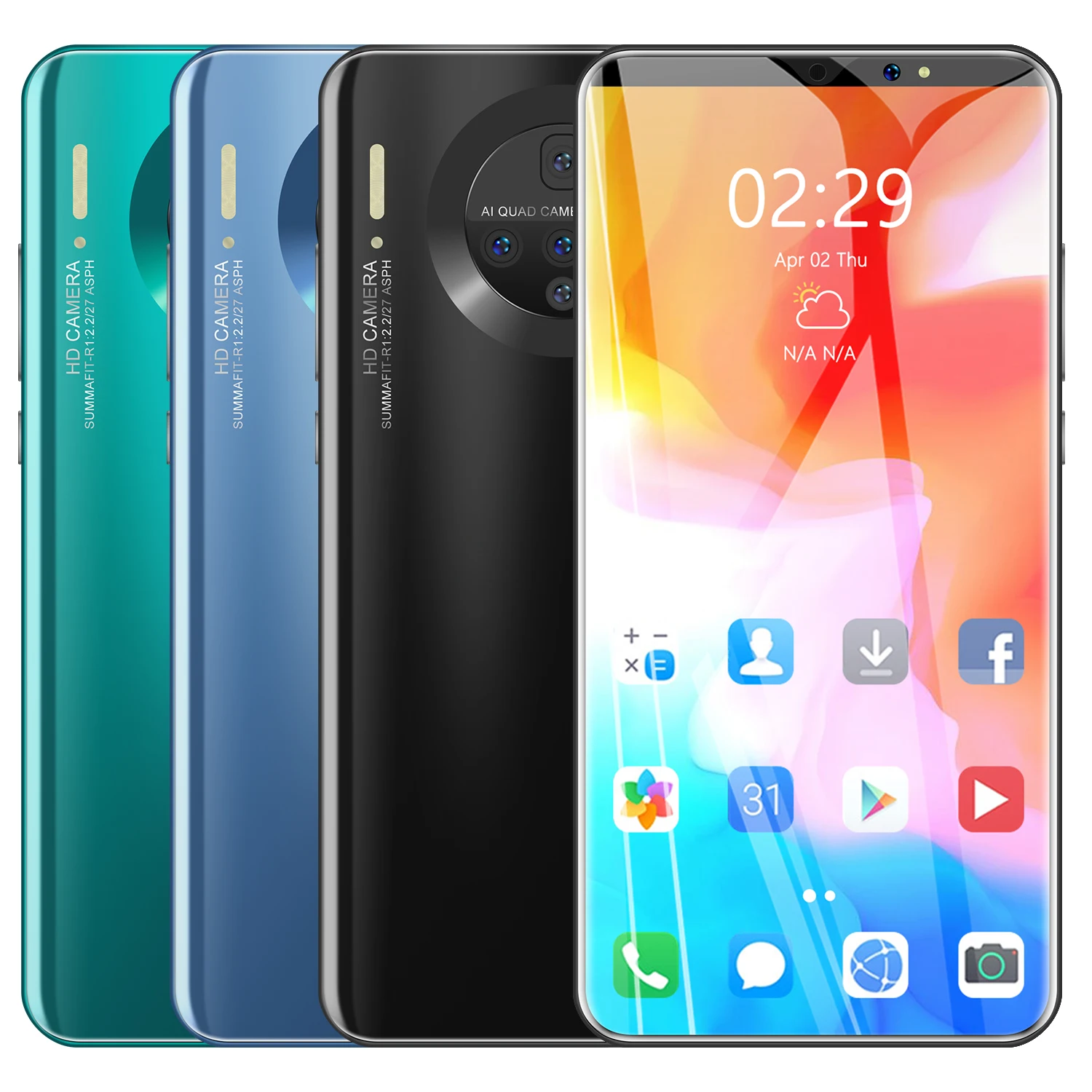 Global Mate 48 mobile phone, large-inch curved display mobile, 10.0 Android, ultra-sensitive detection, high-definition screen D
Global Mate 48 mobile phone, large-inch curved display mobile, 10.0 Android, ultra-sensitive detection, high-definition screen D