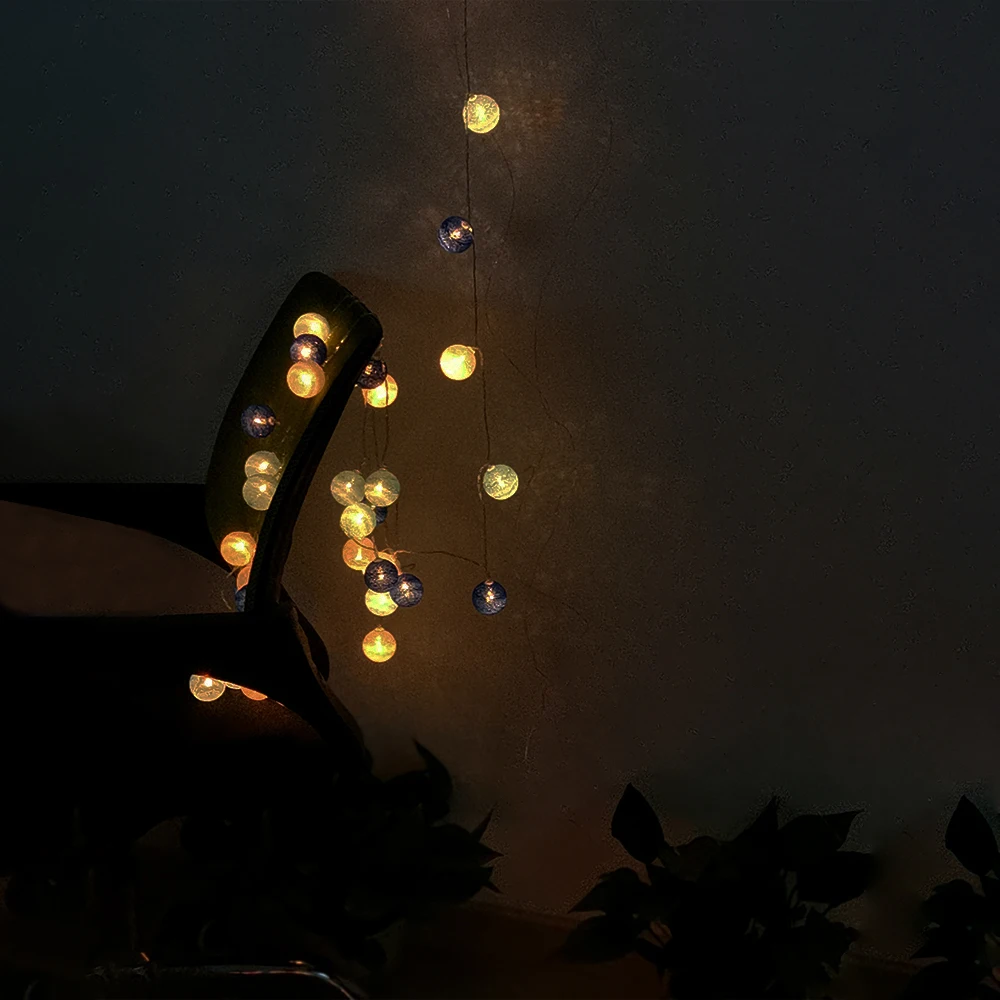 40 LED Cotton Ball Garland String Lights Christmas Fairy Lighting Strings for Outdoor Holiday Wedding Xmas Party Home Decoration
40 LED Cotton Ball Garland String Lights Christmas Fairy Lighting Strings for Outdoor Holiday Wedding Xmas Party Home Decoration