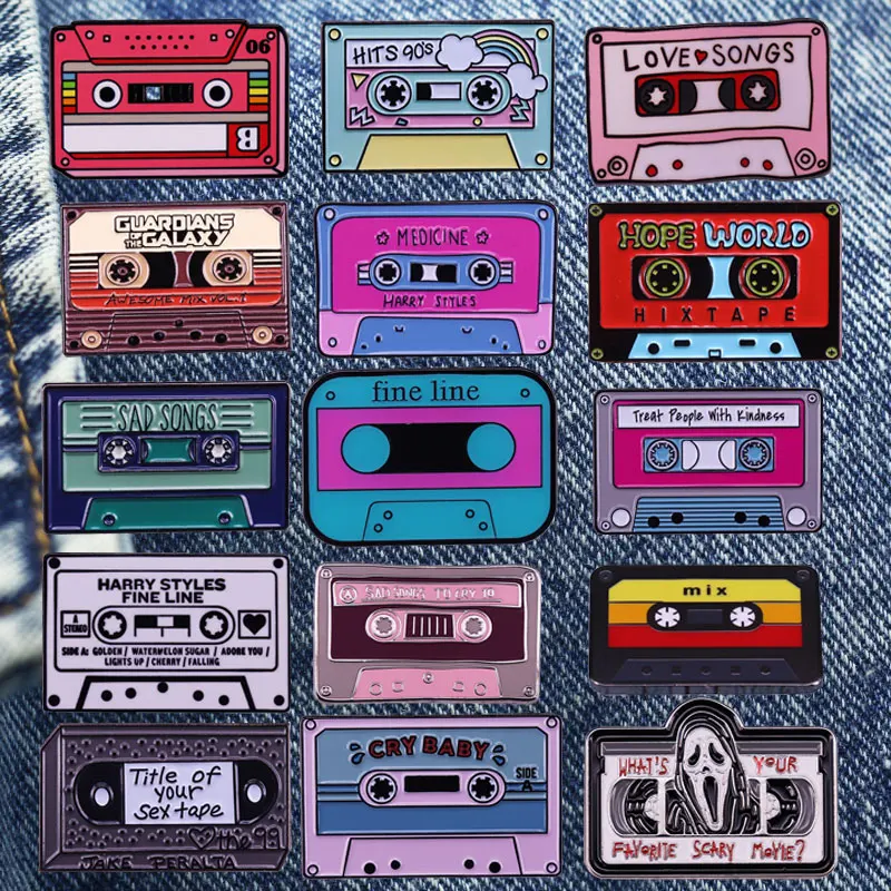 Various Interesting Retro Magnetic Tape Brooch Metal Enamel Lapel Badge Collect Denim Jacket Backpack Pin Given Fans Gifts
Various Interesting Retro Magnetic Tape Brooch Metal Enamel Lapel Badge Collect Denim Jacket Backpack Pin Given Fans Gifts