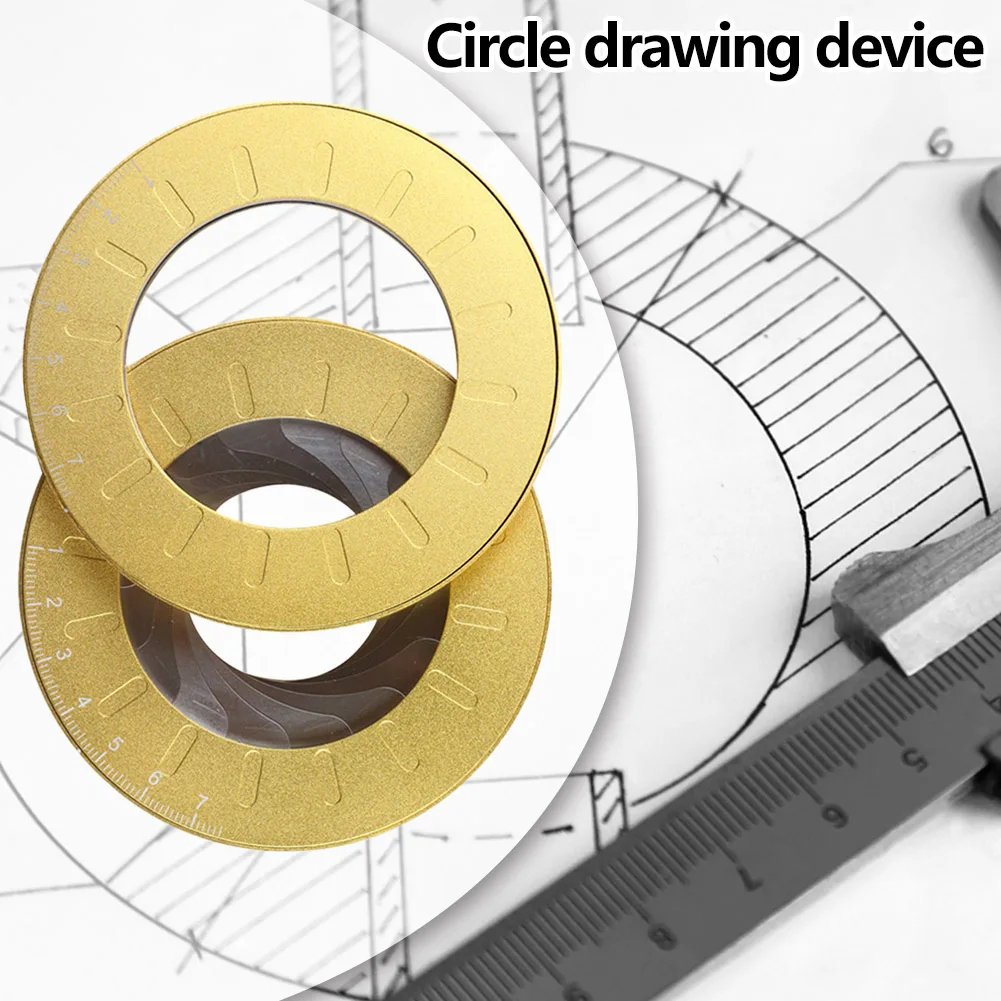 Adjustable Circle Drawing Tool Measuring Strong Toughness Wooden 304 Stainless Steel Portable Drawing Circular
Adjustable Circle Drawing Tool Measuring Strong Toughness Wooden 304 Stainless Steel Portable Drawing Circular
