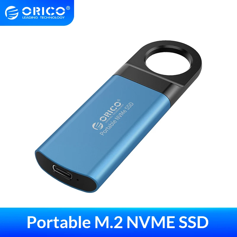 Внешний твердотельный накопитель ORICO Mini 1 ТБ 128 ГБ 256 512 M2 NVME портативный SSD USB C 3 10