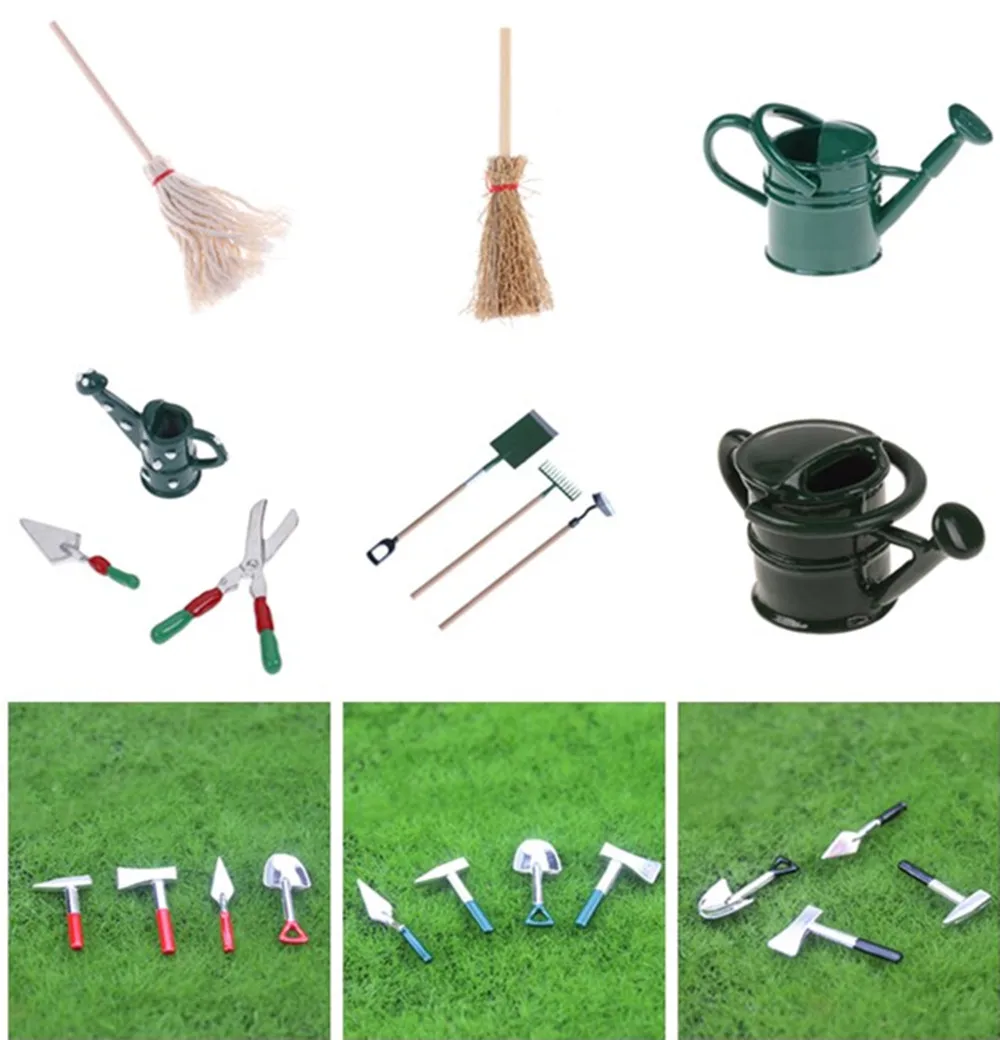 Garden Tools Tin Watering Can for 1/12 Scale Dollhouse Miniatures Garden Scenery Scene Model Kids Furniture Toys DIY Accessories
Garden Tools Tin Watering Can for 1/12 Scale Dollhouse Miniatures Garden Scenery Scene Model Kids Furniture Toys DIY Accessories