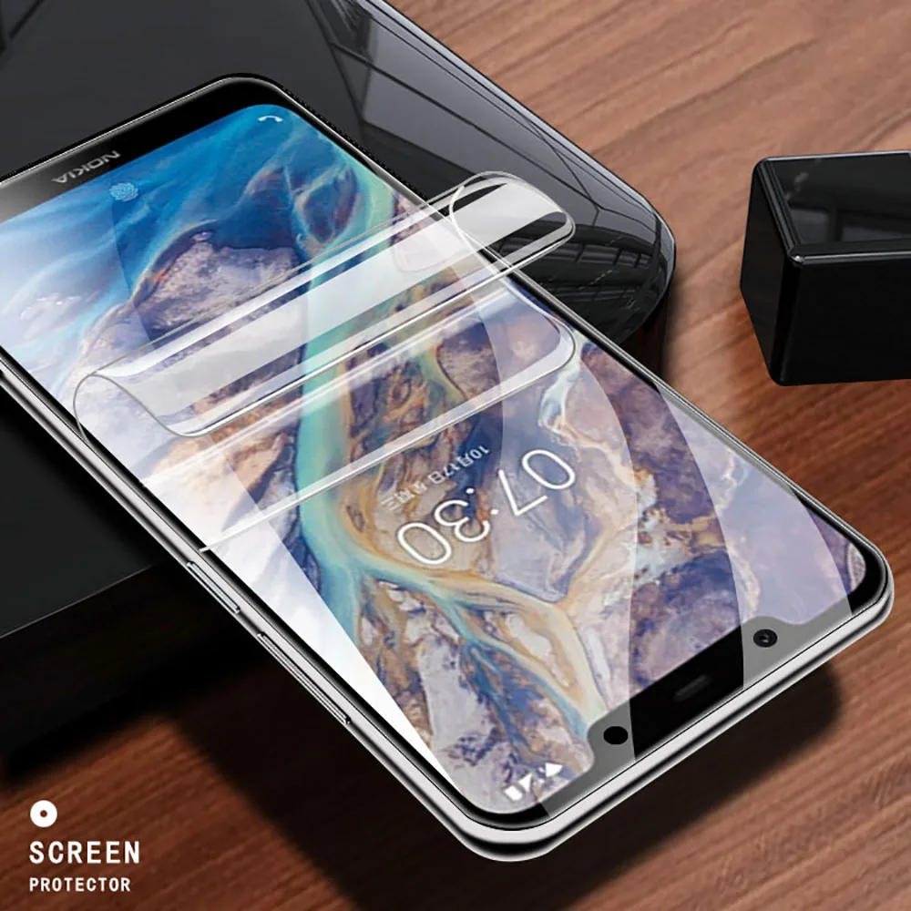 Гидрогелевая Защитная пленка для Nokia 6 1 2 5 8 7 X5 X7 X6 Nokia6.1 Nokia6.2 NokiaX5 Plus 2018 защитная