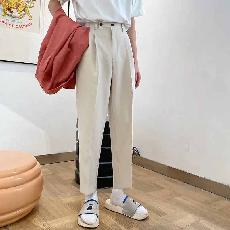 2021 Men's Straight Pants Loose Casual Pants Western Trouser thicken velvet Suit Pants Formal Business Cotton Trousers S-XL
2021 Men's Straight Pants Loose Casual Pants Western Trouser thicken velvet Suit Pants Formal Business Cotton Trousers S-XL