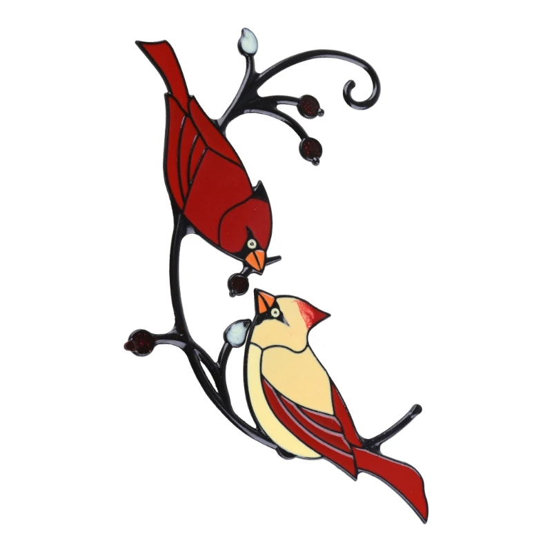 1 Pair Personality Red Cardinal Bird Shaped Pendant for Home Window Hanging Ornament Home Patio Garden Decorations
1 Pair Personality Red Cardinal Bird Shaped Pendant for Home Window Hanging Ornament Home Patio Garden Decorations