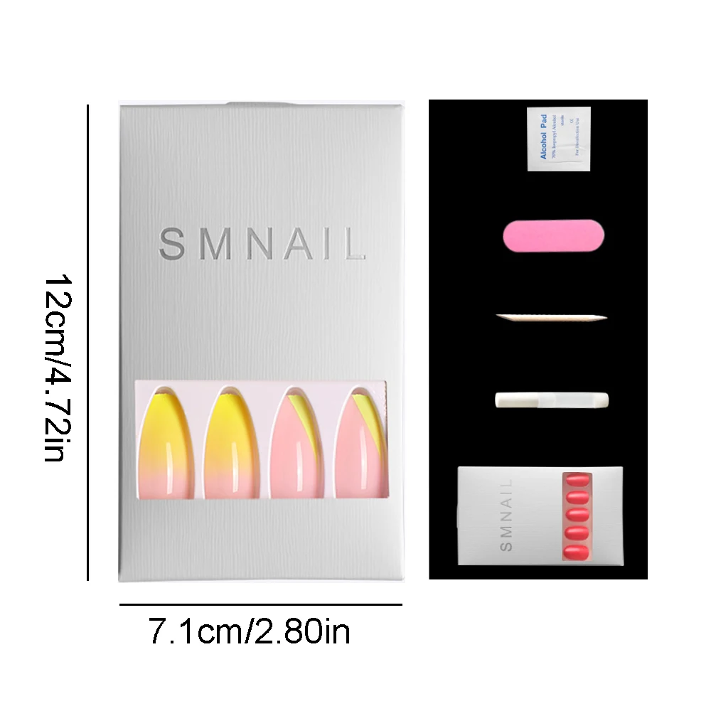 24pcs/Set Detachable Long Coffin Fake Nails European Rainbow Ballerina Full Nail Art Tips Colorful Beauty Artificial False Nails
24pcs/Set Detachable Long Coffin Fake Nails European Rainbow Ballerina Full Nail Art Tips Colorful Beauty Artificial False Nails