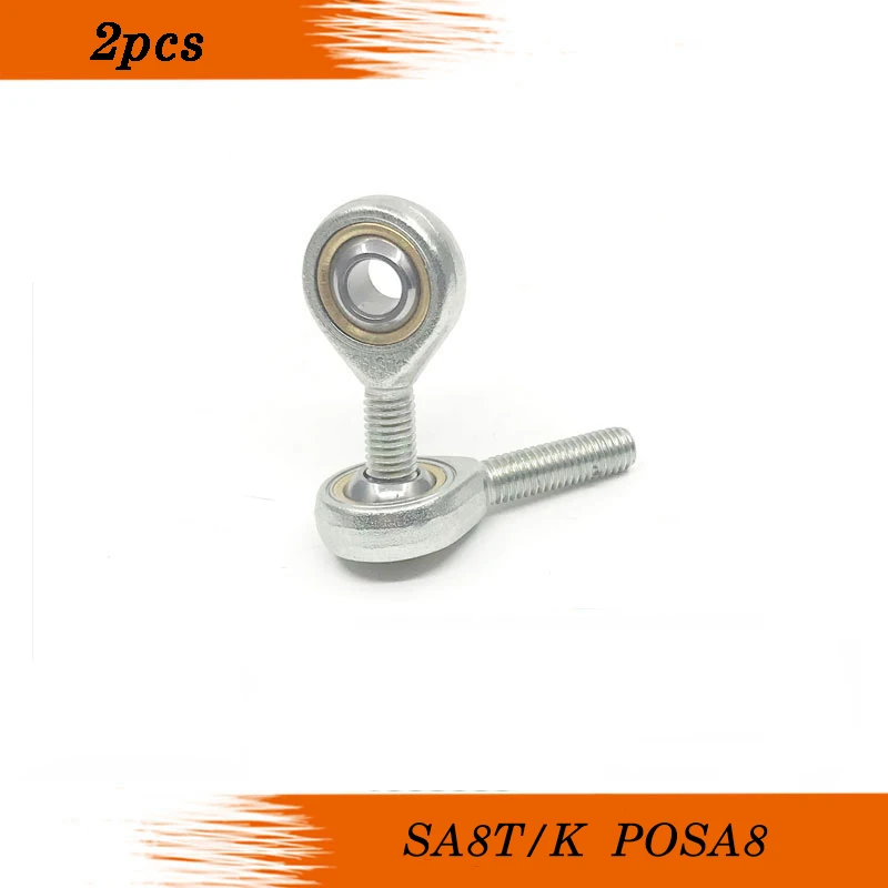 2pcs SA8T/K POSA8 SA8TK POSA8 8mm ball joint rod end bearing male right hand thread male joints bearings
2pcs SA8T/K POSA8 SA8TK POSA8 8mm ball joint rod end bearing male right hand thread male joints bearings