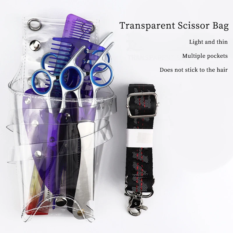 Advanced Cool 7 Color Transparent Hairdressing Scissors Bag Barber Storage Bag Storage Bag Hairdressing Tool Messenger Bag
Advanced Cool 7 Color Transparent Hairdressing Scissors Bag Barber Storage Bag Storage Bag Hairdressing Tool Messenger Bag
