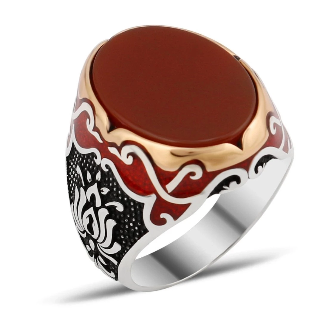 Fashion Ring Silve Color Men's Ring Domineering Personality Retro Antique Carved Metal Cubic Zircon Cocktail Rings Party Jewelry
Fashion Ring Silve Color Men's Ring Domineering Personality Retro Antique Carved Metal Cubic Zircon Cocktail Rings Party Jewelry