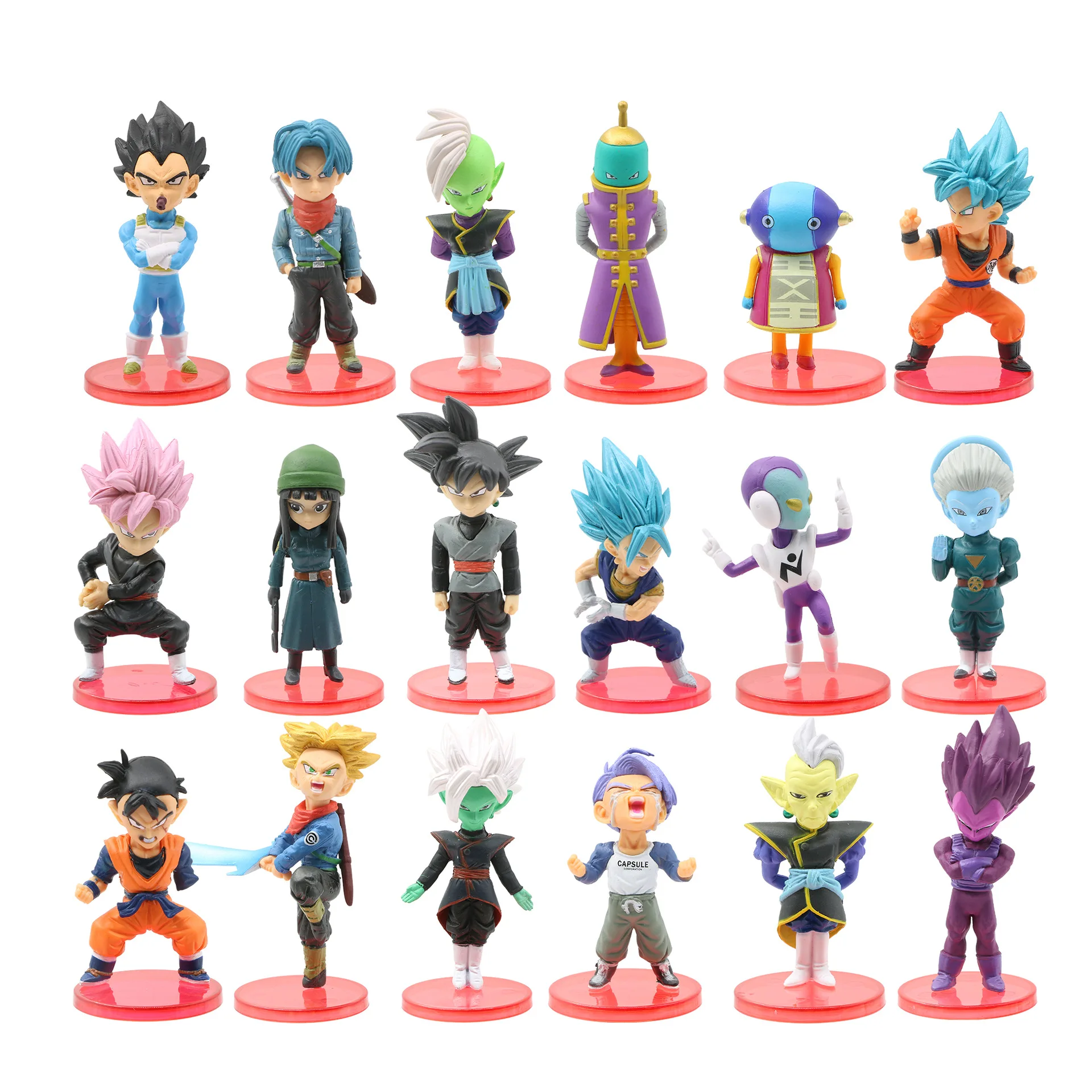 Dragon Ball Z WCF Goku Vegeta Gohan Trunks Broly PVC Action Figures 7-10cm Dragon Ball Super Anime Figurine Model Toys 
Dragon Ball Z WCF Goku Vegeta Gohan Trunks Broly PVC Action Figures 7-10cm Dragon Ball Super Anime Figurine Model Toys