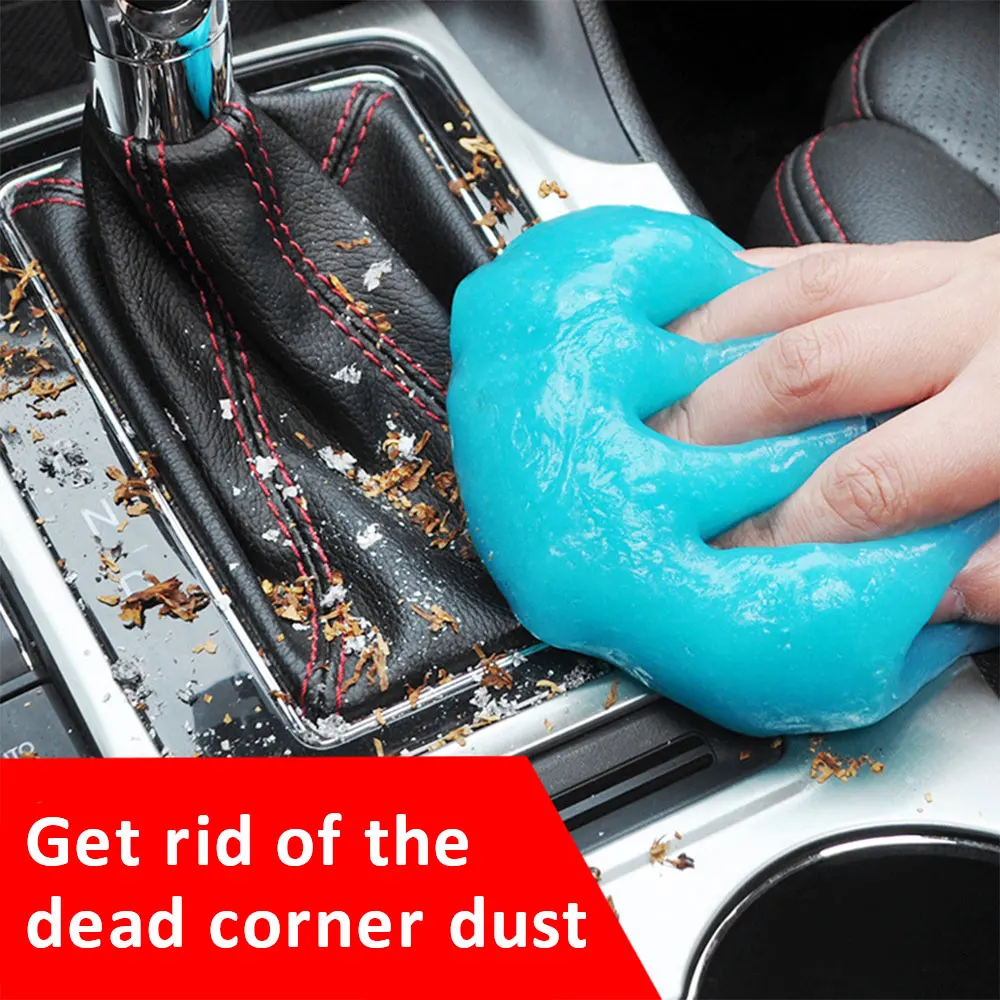 Vehemo Car Cleaning Interior Auto Dashboard Crystal Mud Soft Glue Gum Air Outlet Dust Dirt Cleaner | Автомобили и мотоциклы