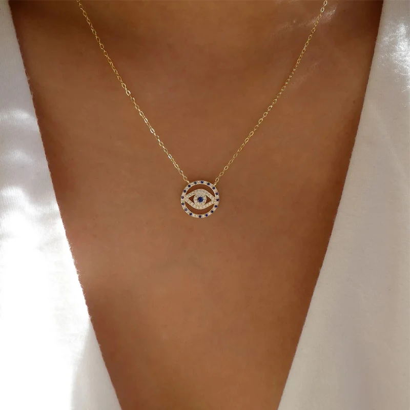2021 Necklace Jewelry Evil Eye Necklace Blue Turkish Eye Necklace for Women Boho Jewelry Pendant Party Gift
2021 Necklace Jewelry Evil Eye Necklace Blue Turkish Eye Necklace for Women Boho Jewelry Pendant Party Gift