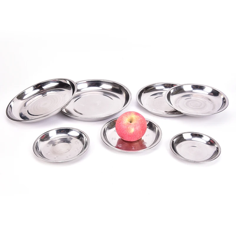 Camping 14-26cm Dia Stainless Steel Tableware Dinner Plate Food Container Thanksgiving Day
Camping 14-26cm Dia Stainless Steel Tableware Dinner Plate Food Container Thanksgiving Day