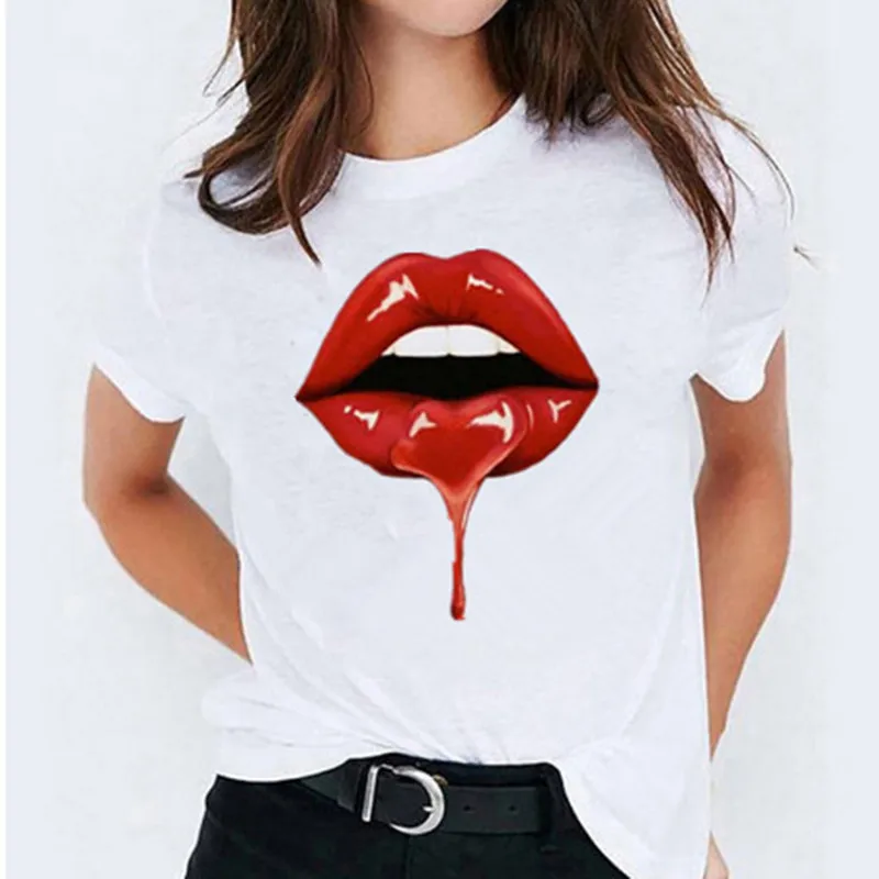 Zipper Red Lip T-Shirt Women Vogue Casual Short Sleeve Tshirts Vintage Creativity Harajuku Tops Women's Tee funny Female T-shirt
Zipper Red Lip T-Shirt Women Vogue Casual Short Sleeve Tshirts Vintage Creativity Harajuku Tops Women's Tee funny Female T-shirt