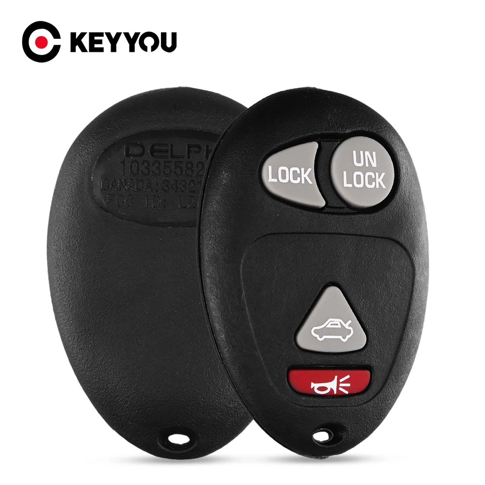 KEYYOU For GM/Chevy/Buick Rendezvous 2002 - 2007 4 (3+1) Buttons New Remote Car Key Shell Case Fob
KEYYOU For GM/Chevy/Buick Rendezvous 2002 - 2007 4 (3+1) Buttons New Remote Car Key Shell Case Fob