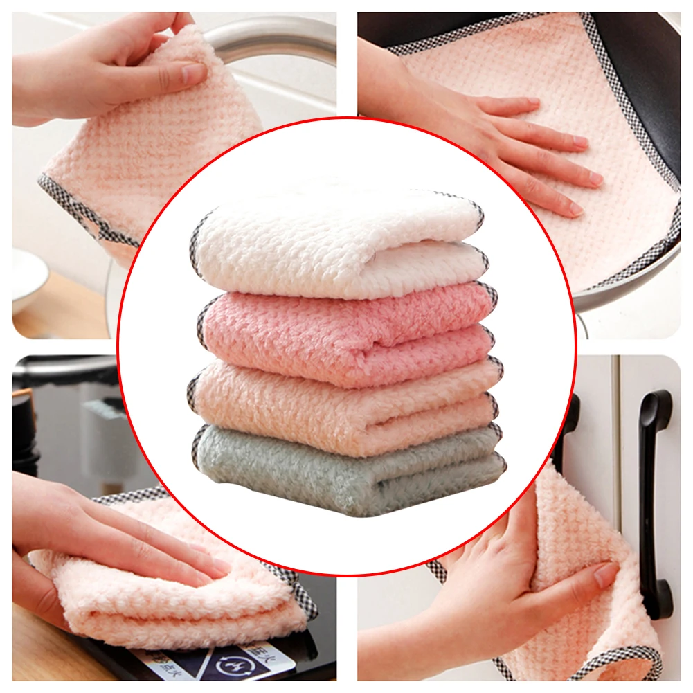 5/10Pcs Kitchen Dish Clothes Microfiber Soft Super Absorbent Dish Rag Remove Oil Cleaning Towel for Kitchen Bathroom Cleaning
5/10Pcs Kitchen Dish Clothes Microfiber Soft Super Absorbent Dish Rag Remove Oil Cleaning Towel for Kitchen Bathroom Cleaning