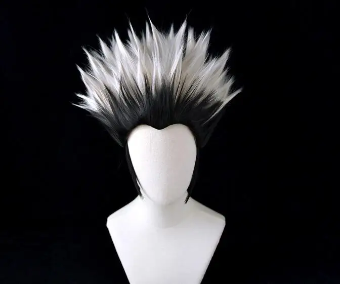 Cosplay Anime Haikyuu!! Kotaru Bokuto Silver Mixed Black Short Cosplay Wigs Heat Resistant Movies Hair Wig
Cosplay Anime Haikyuu!! Kotaru Bokuto Silver Mixed Black Short Cosplay Wigs Heat Resistant Movies Hair Wig