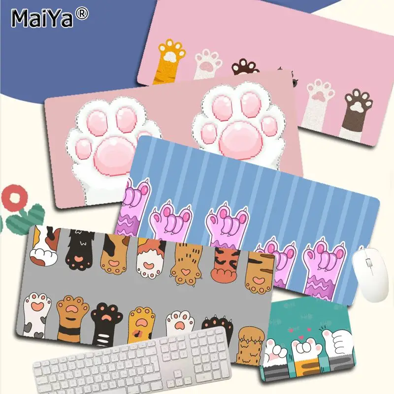 MaiYa cute baby cat paw Non Slip PC Keyboards Mat Rubber Gaming mousepad Desk Mat Size for Game Keyboard Pad for Gamer
MaiYa cute baby cat paw Non Slip PC Keyboards Mat Rubber Gaming mousepad Desk Mat Size for Game Keyboard Pad for Gamer