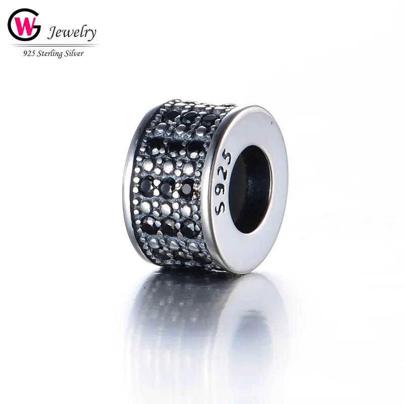 Брендовые женские шармы бусины GW подходят для браслетов Pandora аксессуары круглые