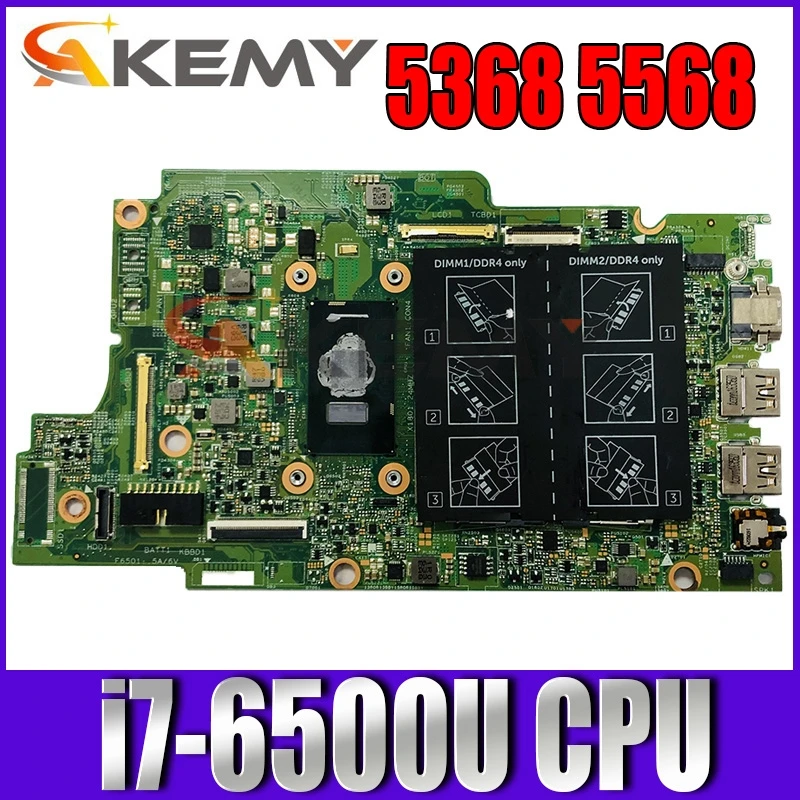 CPUCN-0PJDNR 0PJDNR для DELL INSPIRON 5368 5568 материнская плата портативного компьютера с I7-6500u 100% рабочих
CPUCN-0PJDNR 0PJDNR для DELL INSPIRON 5368 5568 материнская плата портативного компьютера с I7-6500u 100% рабочих