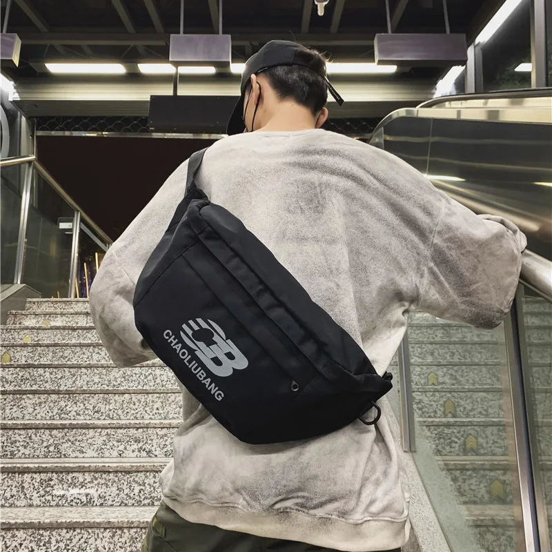 New Korean version of Oxford cloth waist bag tide brand letters men's cross-body chest bag large capacity student shoulder bag
New Korean version of Oxford cloth waist bag tide brand letters men's cross-body chest bag large capacity student shoulder bag