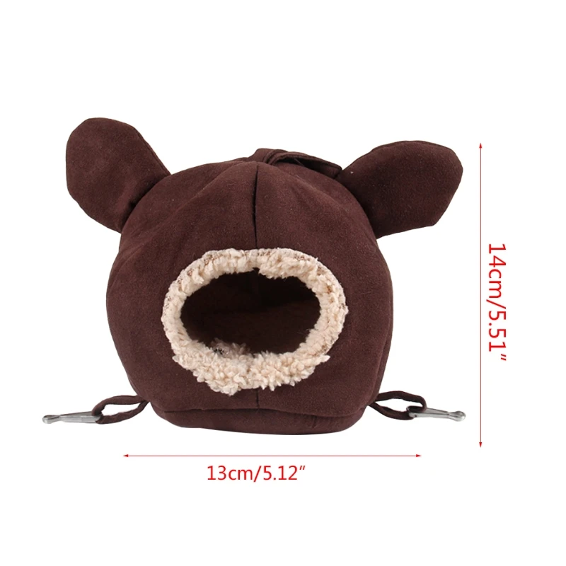 Cute Hamster House Cage Pet Small Animals Chinchillas Winter Warm Sleeping Bed 
Cute Hamster House Cage Pet Small Animals Chinchillas Winter Warm Sleeping Bed