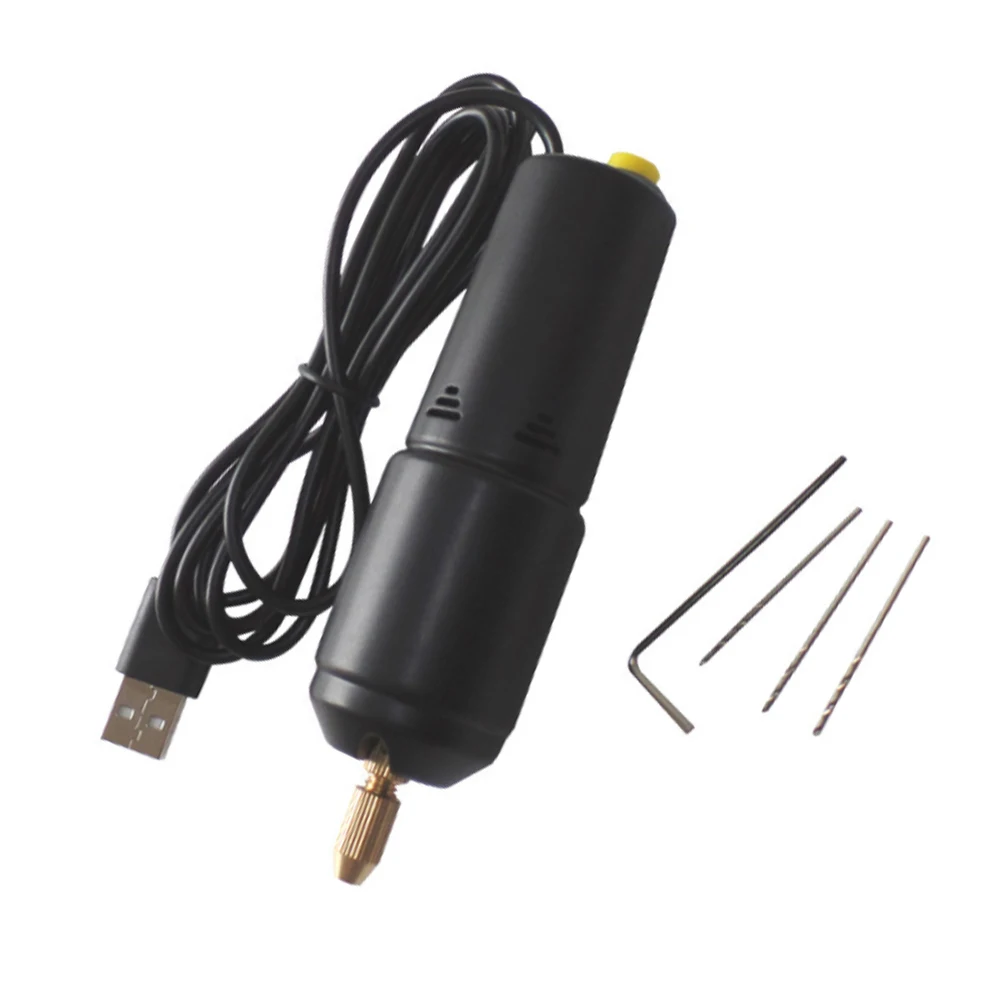 Portable Mini Small Electric Drills Handheld Micro USB Drilling with 3pc Bits For Epoxy Resin Making DIY Wood Craft Rotary Tools
Portable Mini Small Electric Drills Handheld Micro USB Drilling with 3pc Bits For Epoxy Resin Making DIY Wood Craft Rotary Tools