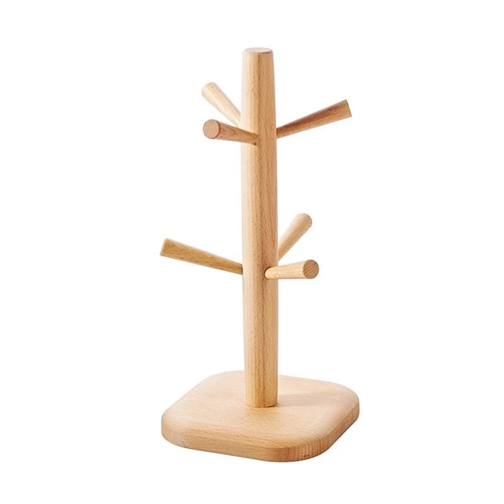 Multifunctional wooden coffee cup holder solid wood six-claw mug holder beech wood rack cup drain rack water cup rack
Multifunctional wooden coffee cup holder solid wood six-claw mug holder beech wood rack cup drain rack water cup rack