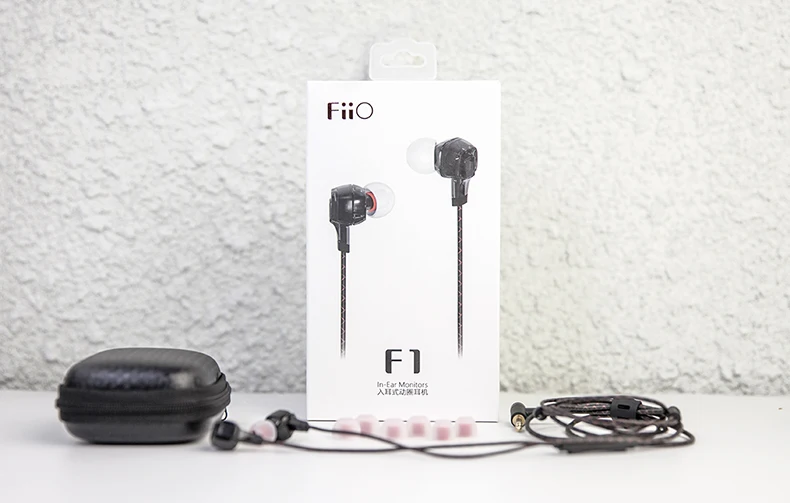 FIIO F1 Dynamic In-Ear Monitors Earphone with Microphone 3.5mm In-Ear Sport Music Headset
FIIO F1 Dynamic In-Ear Monitors Earphone with Microphone 3.5mm In-Ear Sport Music Headset
