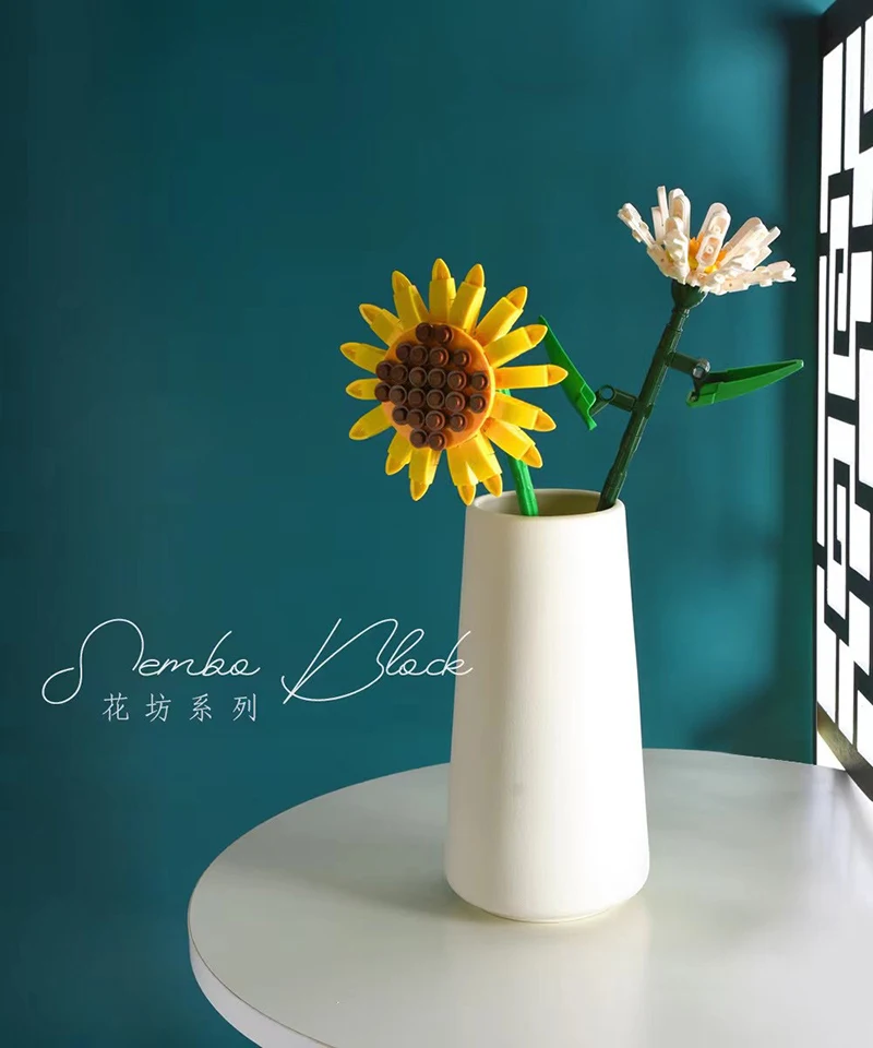 Sembo Creator Flower Bouquet Building Blocks Expert Home Decor Garden Assembly Diy Bricks Toys for Girls Adult Festival Gifts
Sembo Creator Flower Bouquet Building Blocks Expert Home Decor Garden Assembly Diy Bricks Toys for Girls Adult Festival Gifts