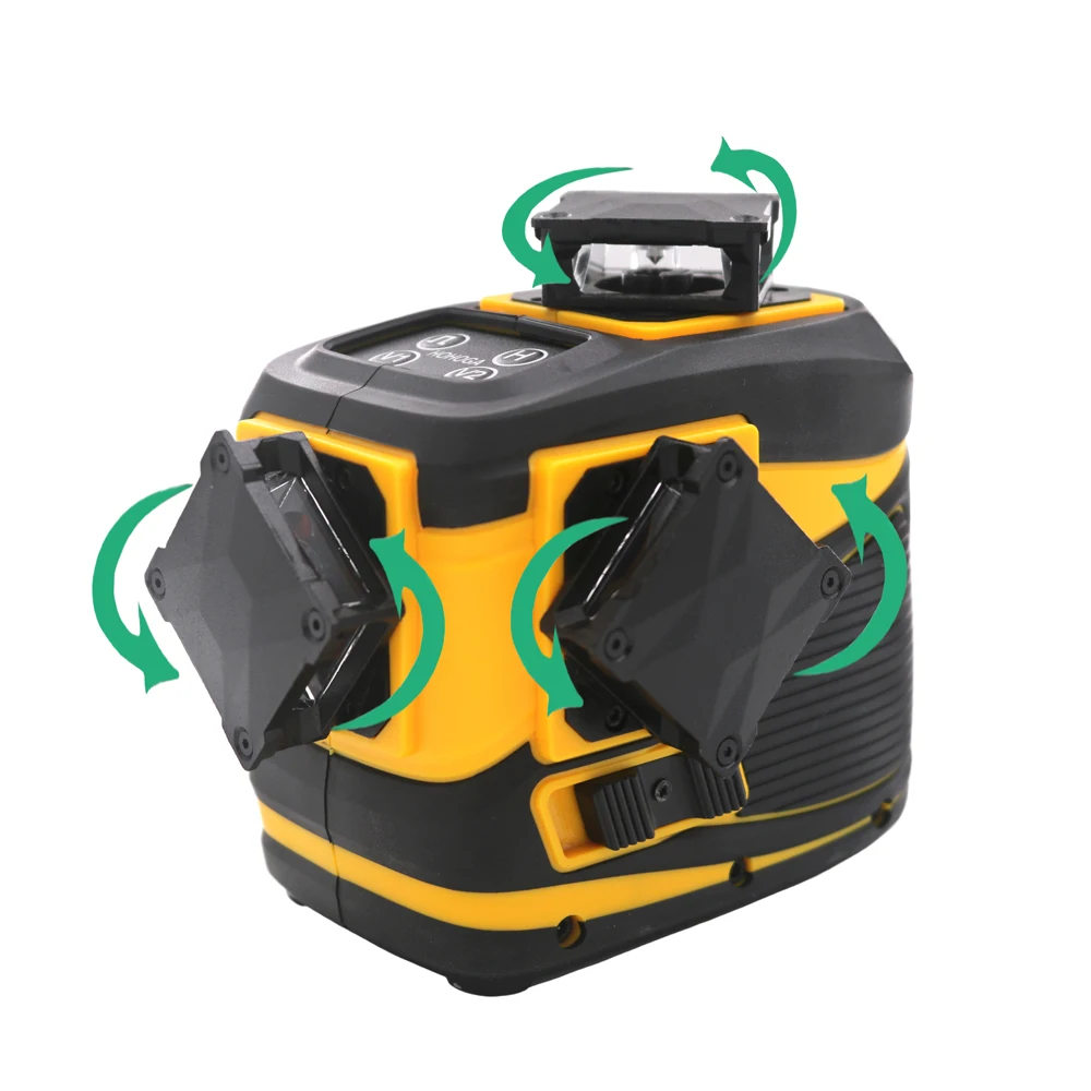 2022 New 12 Lines 3D Green Laser Level Horizontal And Vertical Cross Lines With 360° Moving window without any disconnection
2022 New 12 Lines 3D Green Laser Level Horizontal And Vertical Cross Lines With 360° Moving window without any disconnection