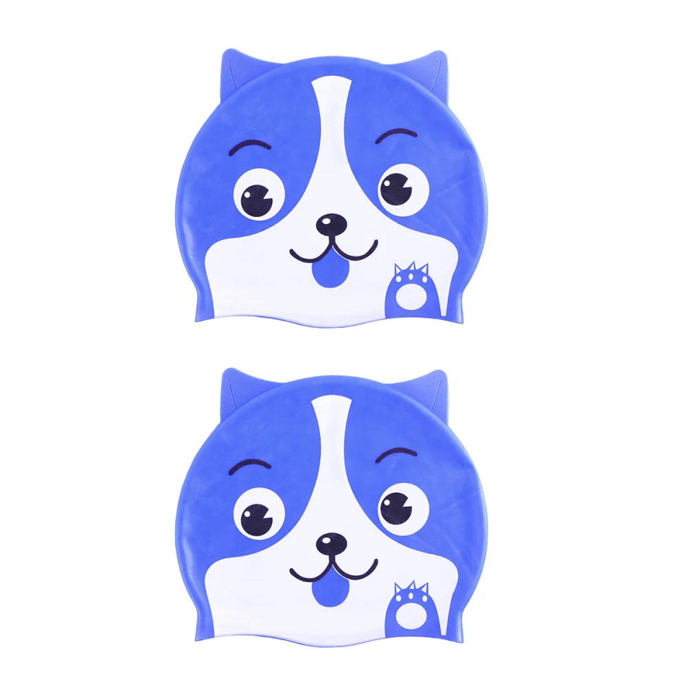 2pcs Kids Unisex Waterproof Silicone Cartoon Swimming Cap Dog Animal Swimming Hat for Boys Girls Dark Blue (6)
2pcs Kids Unisex Waterproof Silicone Cartoon Swimming Cap Dog Animal Swimming Hat for Boys Girls Dark Blue (6)