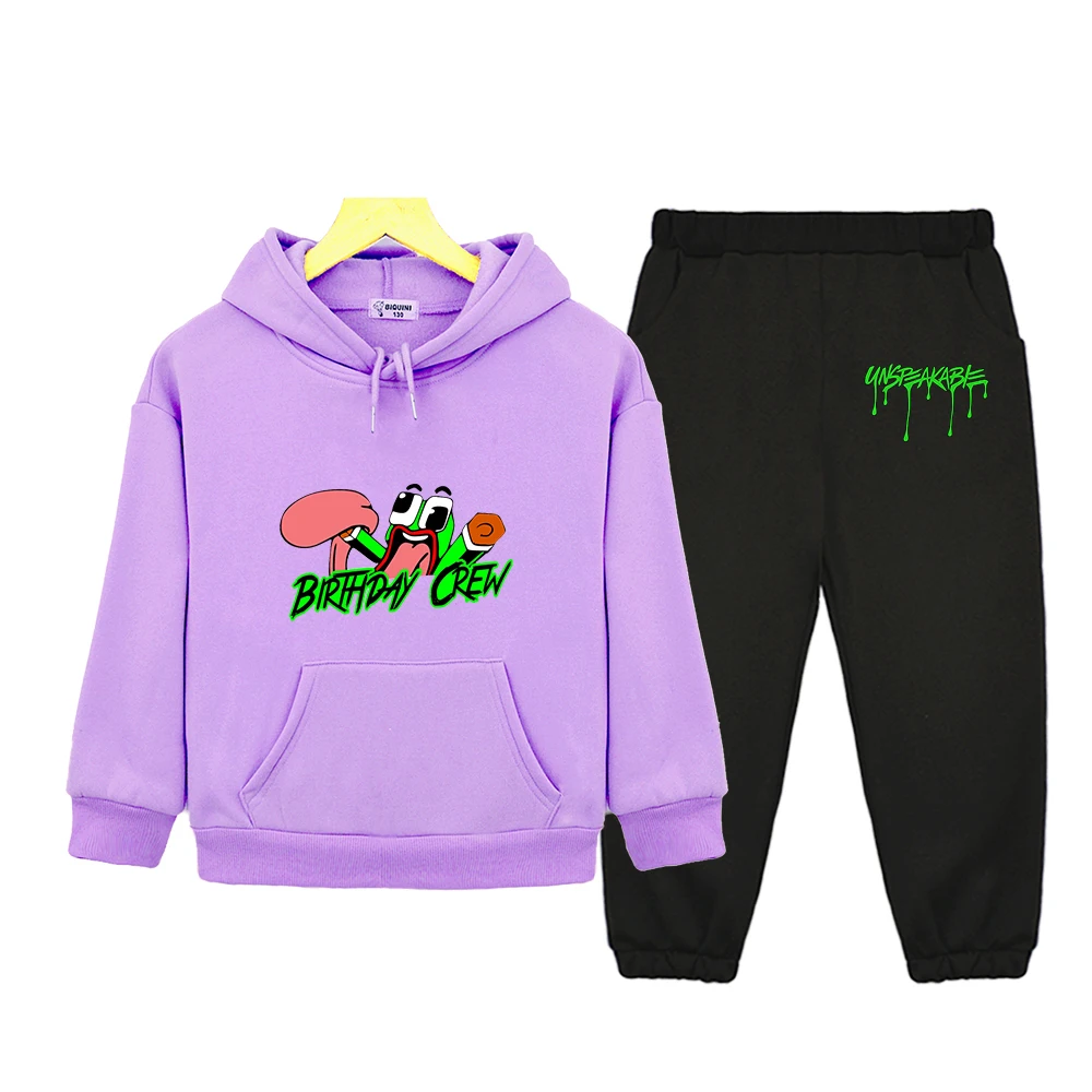 Children's Clothing set Funny Unspeak Kids Pullover Hoodie Sweatshirts Pants+tops baby Boys clothes Costume 2pcs Suit for Girls
Children's Clothing set Funny Unspeak Kids Pullover Hoodie Sweatshirts Pants+tops baby Boys clothes Costume 2pcs Suit for Girls