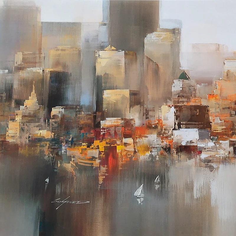 City Building Rain Boat Poster Scenery Pictures Room Decoration Abstract Oil Painting On Canvas Wall Art For Living Room Cuadros
City Building Rain Boat Poster Scenery Pictures Room Decoration Abstract Oil Painting On Canvas Wall Art For Living Room Cuadros