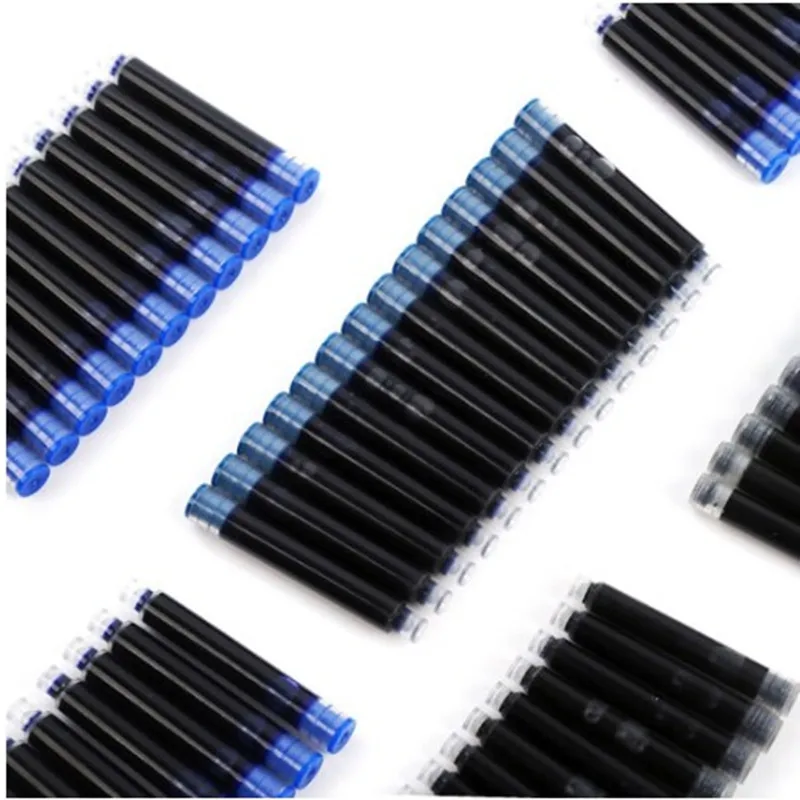 3.4mm Fountain Pen Refill Ink 20pcs/set Black Red Erasable Blue/dark-blue Ink Cartridge with Case School Office Supplies
3.4mm Fountain Pen Refill Ink 20pcs/set Black Red Erasable Blue/dark-blue Ink Cartridge with Case School Office Supplies