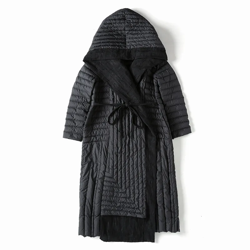 YNZZU Luxury 2020 Winter New Design Women's Down Jacket Elegant Long Green Hooded 90% White Duck Down Coat Outwears A1620
YNZZU Luxury 2020 Winter New Design Women's Down Jacket Elegant Long Green Hooded 90% White Duck Down Coat Outwears A1620