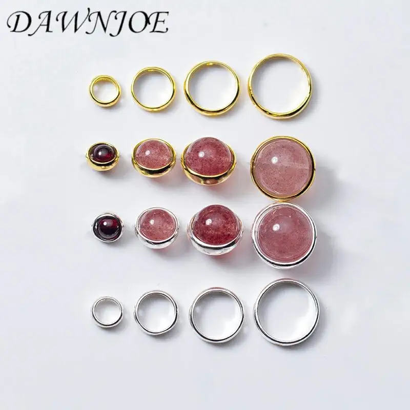 S925 Sterling Silver 4.5/6.5/8.5/10.5mm Positioning Beads Hoop Ring 6.5-12mm DIY Making Bracelet Necklace Jewelry Finding
S925 Sterling Silver 4.5/6.5/8.5/10.5mm Positioning Beads Hoop Ring 6.5-12mm DIY Making Bracelet Necklace Jewelry Finding
