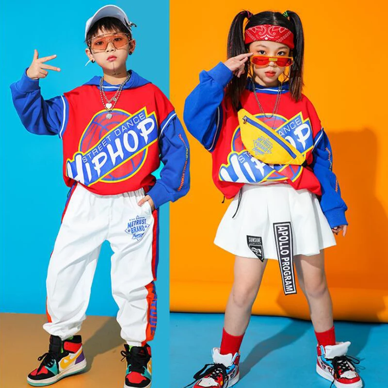 Kids Ballroom Hip Hop Outfits White Sweatshirt Tops Cargo Pants for Girls Boys Jazz Dance Costumes Ballroom Dancing Clothes Wear
Kids Ballroom Hip Hop Outfits White Sweatshirt Tops Cargo Pants for Girls Boys Jazz Dance Costumes Ballroom Dancing Clothes Wear
