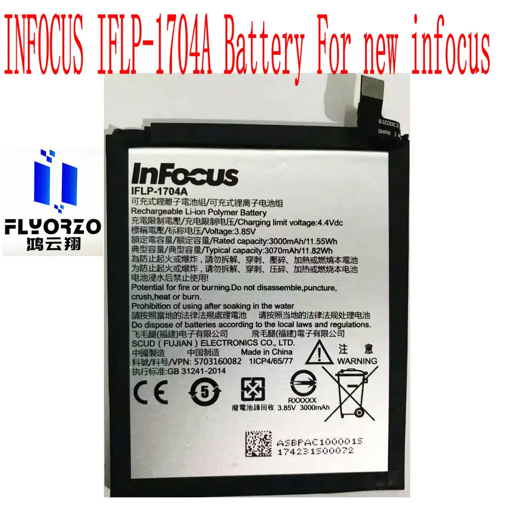 100% Brand new high quality 3070mAh INFOCUS IFLP-1704A Battery For Infocus FLP-1704A Mobile Phone
100% Brand new high quality 3070mAh INFOCUS IFLP-1704A Battery For Infocus FLP-1704A Mobile Phone