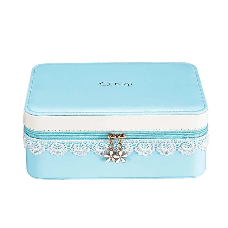 New Large-capacity Jewelry Storage Box Portable Travel Jewelry Box Girl Plate Leather Storage Box Earrings Necklace Ring Simple
New Large-capacity Jewelry Storage Box Portable Travel Jewelry Box Girl Plate Leather Storage Box Earrings Necklace Ring Simple