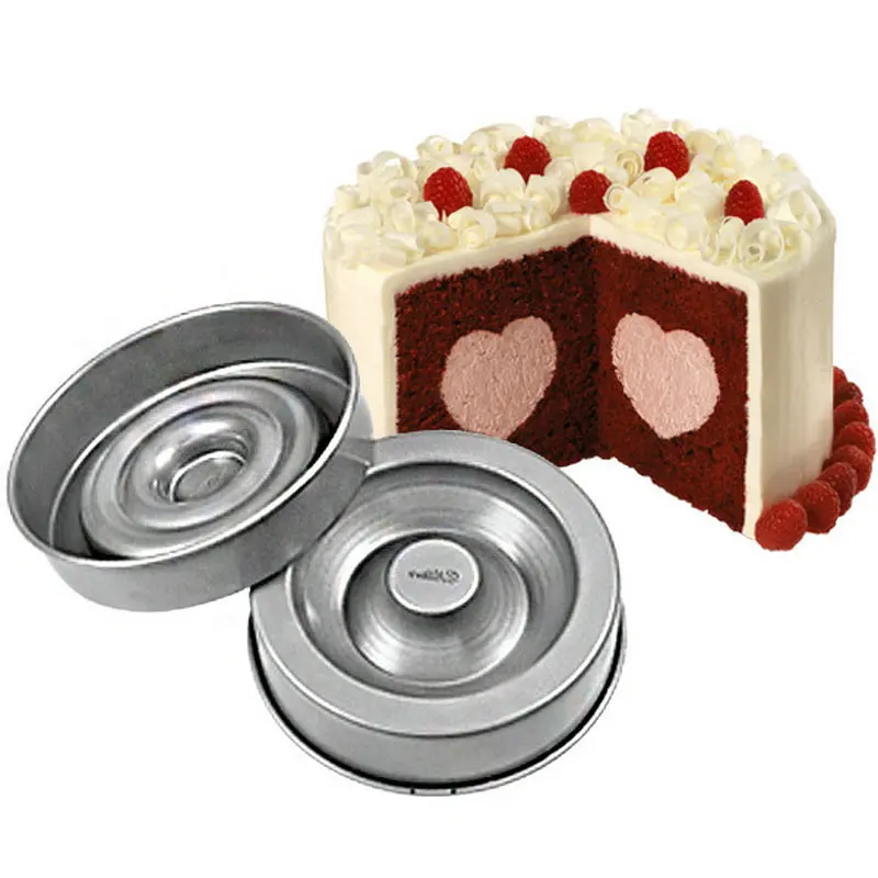 Non-Stick Heart Tasty-Fill Cake Pan Set Sugarcraft Decorating Mold Cake Tools baking dish Pan Tin Set 2pcs/set
Non-Stick Heart Tasty-Fill Cake Pan Set Sugarcraft Decorating Mold Cake Tools baking dish Pan Tin Set 2pcs/set