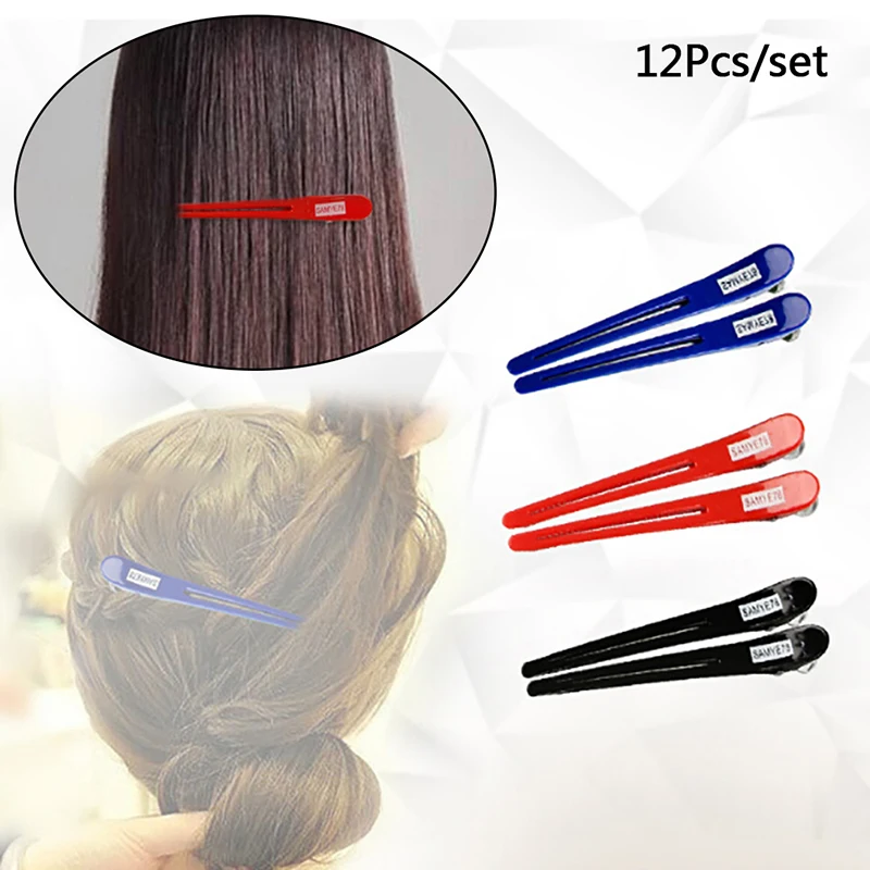 12Pcs/Set Alligator Hair Clip Crocodile Clips Styling Tools Salon Color Cutting Extension Care Tool Bow Hair Clips
12Pcs/Set Alligator Hair Clip Crocodile Clips Styling Tools Salon Color Cutting Extension Care Tool Bow Hair Clips