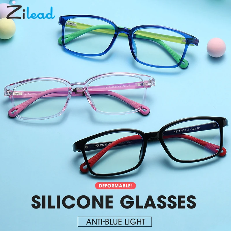Zilead Square-Framed Anti-Blue Children's Computer Glasses Radiation Protection Flexible Framework Fashion Comfortable For Kids
Zilead Square-Framed Anti-Blue Children's Computer Glasses Radiation Protection Flexible Framework Fashion Comfortable For Kids
