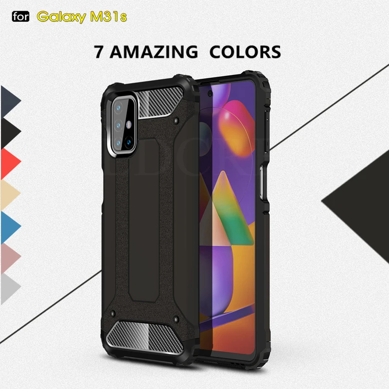 For Samsung Galaxy M51 Case Heavy Armor Hard Rubber Fundas Silicone Cover For Galaxy M31S For Galaxy S20 Fan Edition S20 FE 5G
For Samsung Galaxy M51 Case Heavy Armor Hard Rubber Fundas Silicone Cover For Galaxy M31S For Galaxy S20 Fan Edition S20 FE 5G