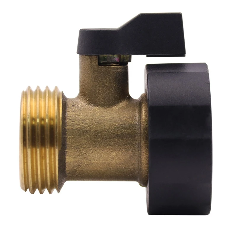 3/4'' Inch Garden Hose 1 Way Shut Off Valves Water Pipe Faucet Connector Tool American / European Thread 
3/4'' Inch Garden Hose 1 Way Shut Off Valves Water Pipe Faucet Connector Tool American / European Thread