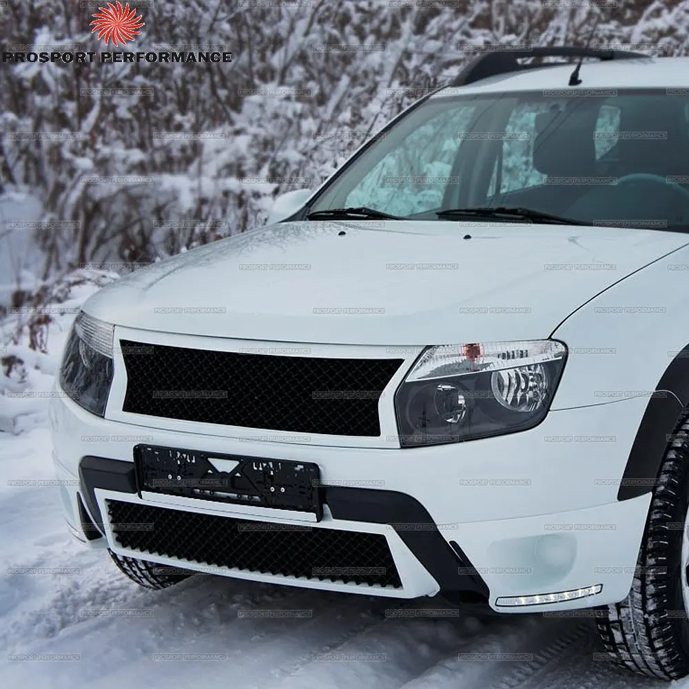 Решетка радиатора Bentley Style защита для Renault Duster 2010-2020 ABS пластик внешний молдинг