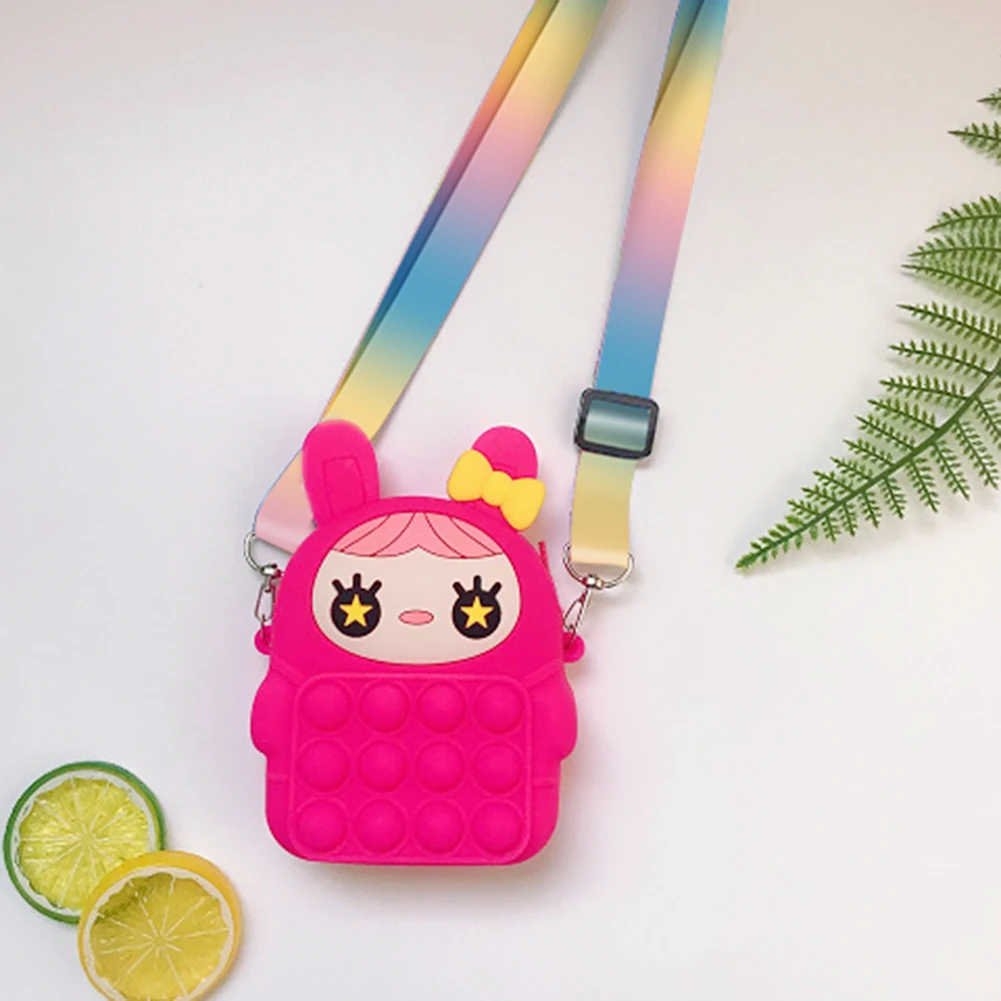 Decompression Toy Push Bubble Bag Children Coin Purse Wallet Shoulder Crossbody Bags Kid Adult Storage Organizer Purse
Decompression Toy Push Bubble Bag Children Coin Purse Wallet Shoulder Crossbody Bags Kid Adult Storage Organizer Purse