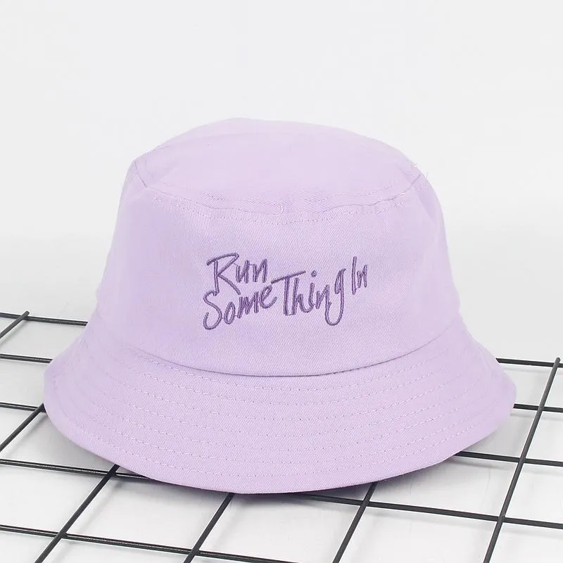 Cotton Letter Embroidery Bucket Hat Fisherman Hat Outdoor Travel Hat Foldable Sun Cap Hats for Men and Women 550
Cotton Letter Embroidery Bucket Hat Fisherman Hat Outdoor Travel Hat Foldable Sun Cap Hats for Men and Women 550