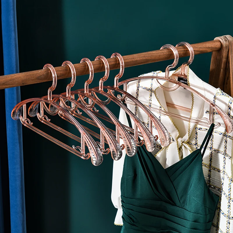 Clear PET Clothes Hanger Transparent Hanger Storage Clothes Rack with Non-Slip Pant Bar for All Kinds of Clothes Household
Clear PET Clothes Hanger Transparent Hanger Storage Clothes Rack with Non-Slip Pant Bar for All Kinds of Clothes Household