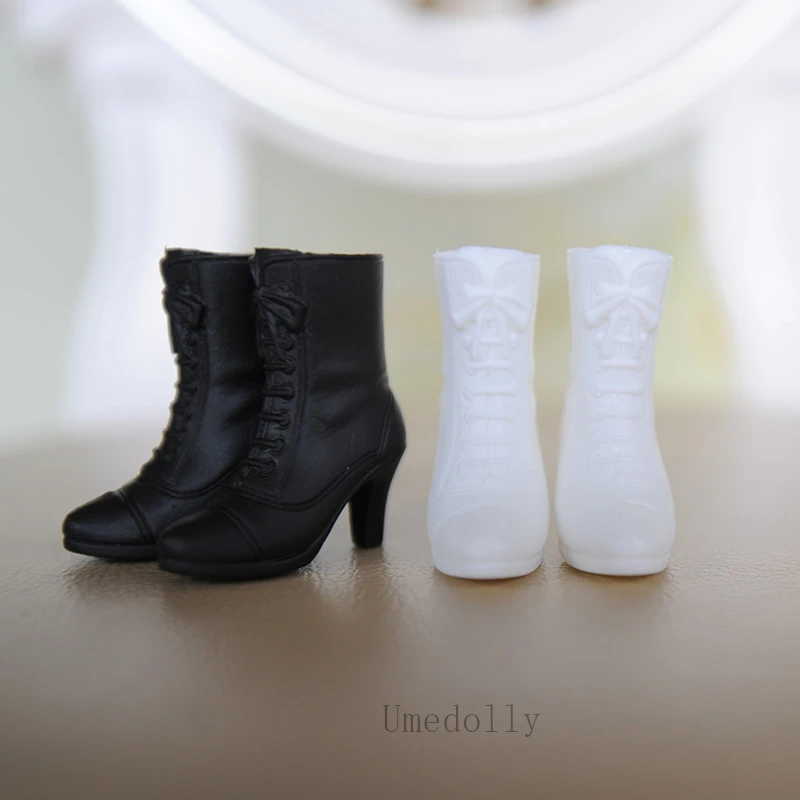 1 пара сапоги на среднем каблуке 2 см для кукол Azone Blyth Licca 1/6 | Игрушки и хобби